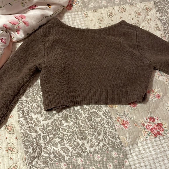 Brown wild fable cropped bolero - Picture 2 of 2